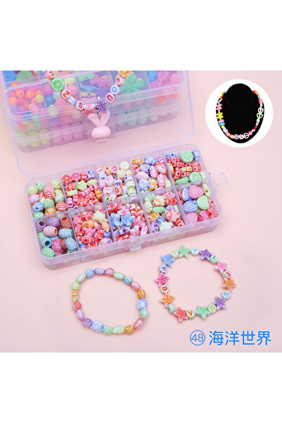 Choice9 B1 Girls DIY Bead Set Jewelry Making Kit for Kids Girl Pearl Beads fo...