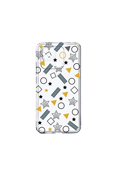 bestcase Διαφανής Θήκη Σιλικόνης 2MM, Συμβατή με Xiaomi Redmi 10C, Γεωμετρική...