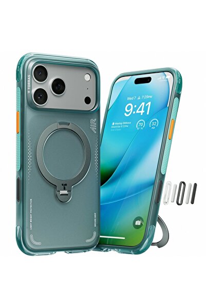 SOHO Husa Mobile pentru iPhone 17 Pro Max, protectie antisoc, verde