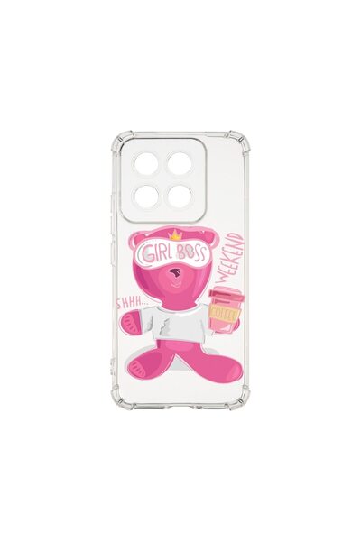 bestcase Θήκη για Xiaomi 14T Pro, BestCase® Αντικραδασμική 1.5MM, Αρκουδάκι -...