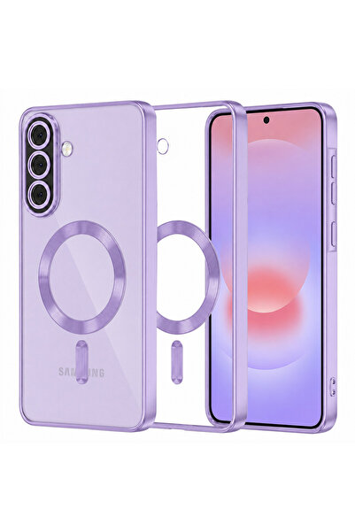 Techsuit Калъф за Samsung Galaxy A37 5G, Луксозен кристален MagSafe, противоу...