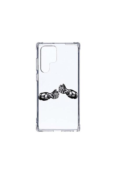 bestcase Противоударен калъф 1.5ММ, съвместим със Samsung Galaxy S22 Ultra, S...