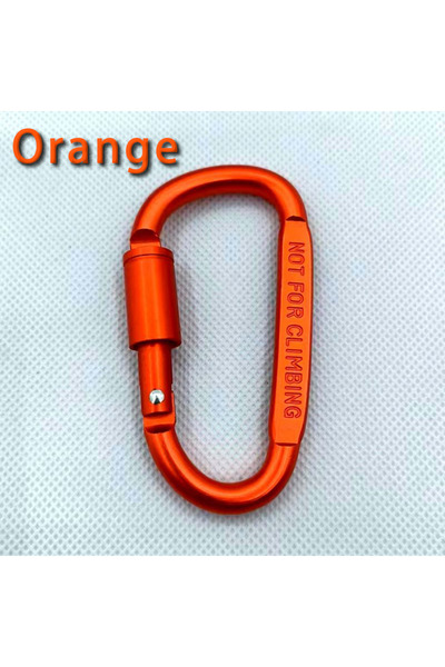 Choice Orange Outdoor Aluminium Alloy Sports Keychain High Quality Multi Colo...