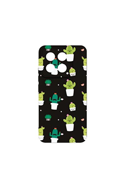 bestcase Husa BestCase¬Æ Premium Silicon, Compatibila Cu Xiaomi 14, Cactus, S...