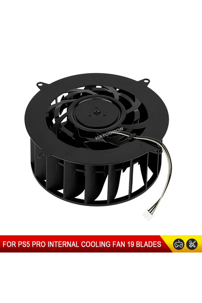 Choice FOR PS5 PRO 19 Blade Replacement Internal Cooling Fan Built-in Cooler ...