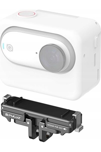 PULUZ Suport adaptor pentru sistem Gopro de 1/4 inch, compatibil cu Insta360 ...