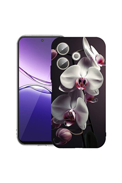 bestcase ¬Æ Husa pentru Xiaomi Redmi 13x / Poco M6 4G cu Design White Orchid,...