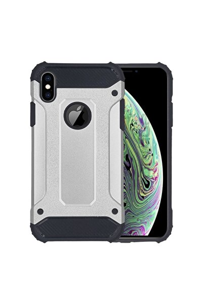Sonique Θήκη Heavy Armor Apple iPhone X / iPhone XS Ασημί