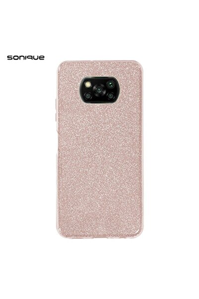 Sonique Θήκη Σιλικόνης Shiny Xiaomi Poco X3 NFC / Poco X3 Pro Ροζ