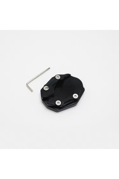 Choice4 Black Universal Motorcycle Side Stand Cover Bicycle Foot Extension Ki...