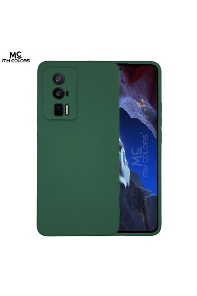 Sonique Θήκη Σιλικόνης My Colors Xiaomi Poco F5 Pro 5G Πράσινο Σκούρο