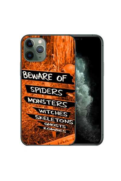 OEM Husa compatibila cu Apple iPhone 11 Pro Max Silicon Gel Tpu Model Hallowe...
