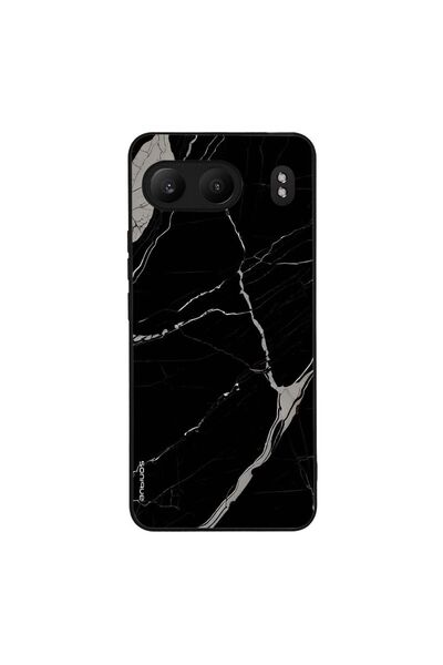 Sonique Θήκη Marble Series για OnePlus Nord 4 5G Μαύρο
