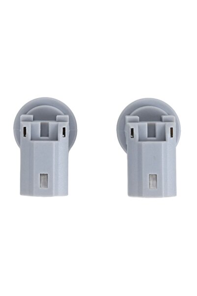 Choice GRAY 2Pcs Rear License Plate Lamp Holder Socket 90075‑60037 License Pl...
