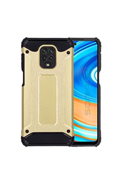 Sonique Θήκη Heavy Armor Xiaomi Redmi Note 9S/9 Pro Χρυσό