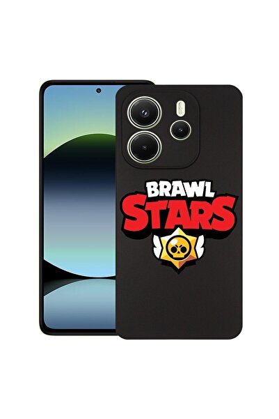 bestcase ¬Æ Husa pentru Xiaomi Redmi Note 14, Brawl Stars, Slim Silicon 0.8MM...