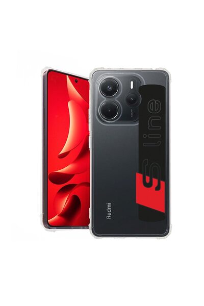 bestcase Калъф за Xiaomi Redmi Note 14 5G, Удароустойчив 1.5ММ, Audi S Line, ...