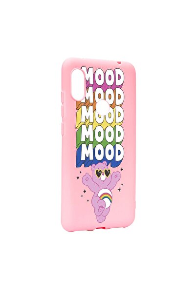 bestcase Защитен калъф Mood - Pink Bear, за Xiaomi Redmi Note 6 Pro, устойчив...