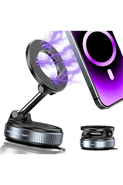 Choice4 07-BLack 2026 Upgraded 360° Vacuum Magnetic Car Phone Holder for Mags...
