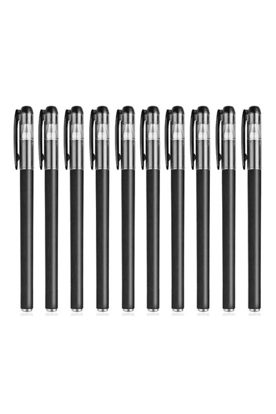 Choice 10PCs 10pcs Gel Pens Set: Perfect for Students Exams Office,Office Acc...