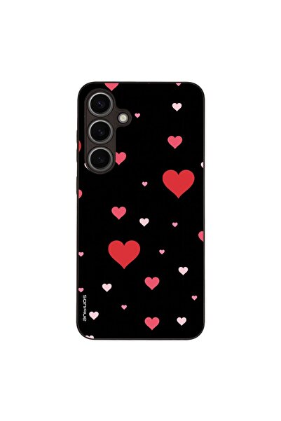 Sonique Θήκη Heart Series για Samsung Galaxy S24 Plus Μαύρο