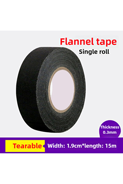 Choice3 19x15m 25MM*15M Auto Car Flannel Flannelette Adhesive Tape Wiring Har...