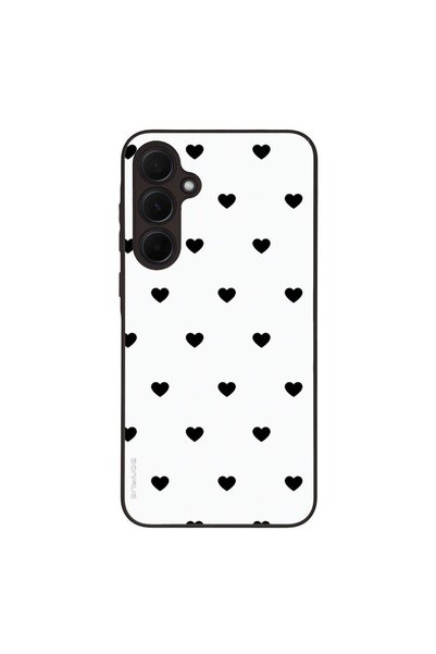 Sonique Θήκη Heart Series για Samsung Galaxy A35 5G Λευκό