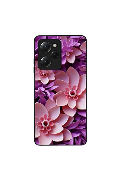 Sonique Θήκη 3D Flower Series για Xiaomi Poco X5 Pro 5G Ροζ