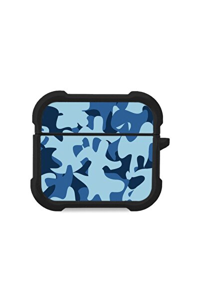 Sonique Θήκη Σιλικόνης Camouflage Army Series για AirPods 3 Μπλε