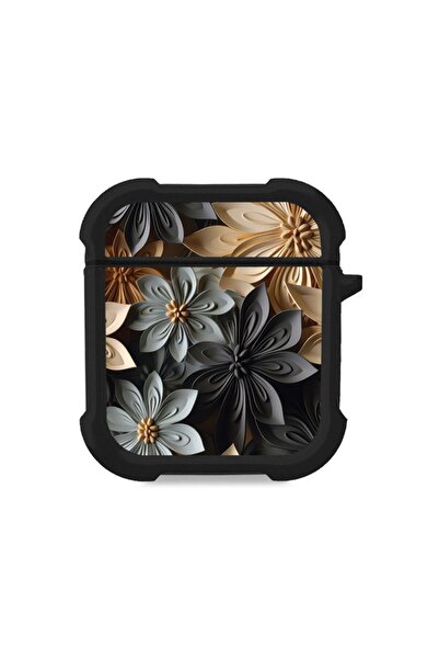 Sonique Θήκη Σιλικόνης 3D Flower Series για AirPods 1/2 Γκρι