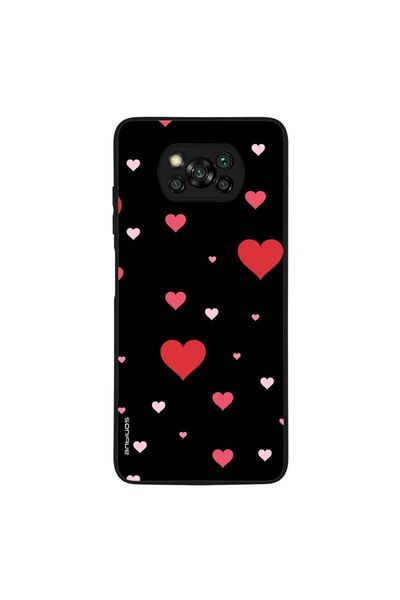 Sonique Θήκη Heart Series για Xiaomi Poco X3 NFC / Poco X3 Pro Μαύρο