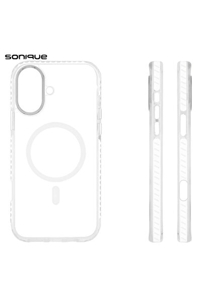 Sonique Θήκη Magnetic MagHard Pro Apple iPhone 16 Plus Λευκό