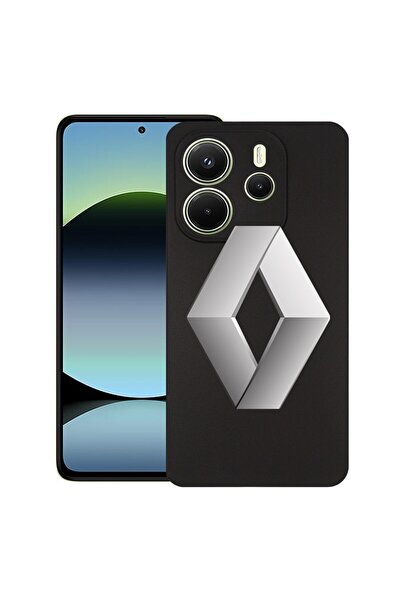 bestcase ¬Æ Husa pentru Xiaomi Redmi Note 14, Renault, Slim Silicon 0.8MM, An...