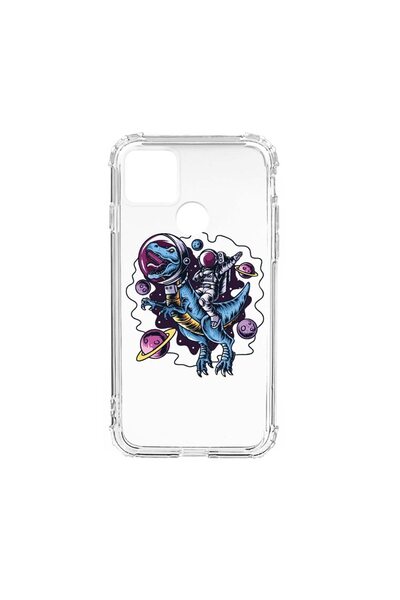 bestcase Husa Anti Shock Silicon Compatibila cu Xiaomi Redmi 9C, Astronaut Ri...