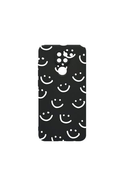 bestcase Тънък силиконов калъф 0.8ММ, съвместим с Xiaomi Redmi Note 9, Smile,...
