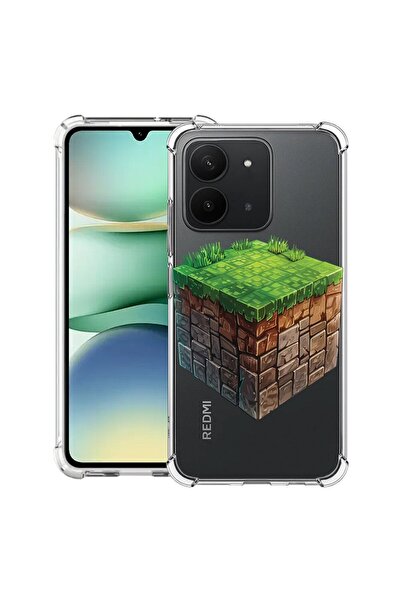bestcase Θήκη για Xiaomi Redmi 15C 4G (171 χιλιοστά) με σχέδιο Minecraft Worl...