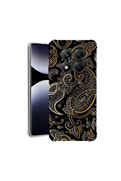 bestcase ¬Æ Husa pentru Xiaomi Redmi Note 14 Pro 5G, Anti Shock 1.5MM, Golden...