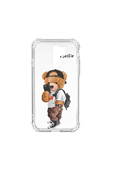 bestcase Husa Silicon Anti Shock, Compatibila Cu Xiaomi Redmi 9, Selfie Teddy...