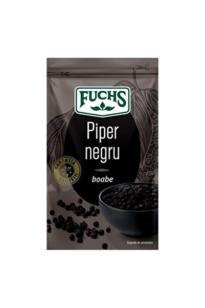 Fuchs PIPER NEGRU BOABE FUCHS, 20 GR/ PLIC