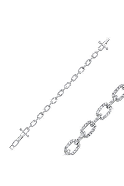 Merano Design Volenta Rhodium Bileklik