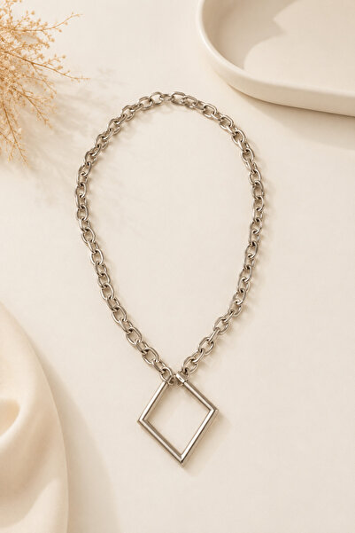 Archhazel Jewelery Silver Color Chain Necklace