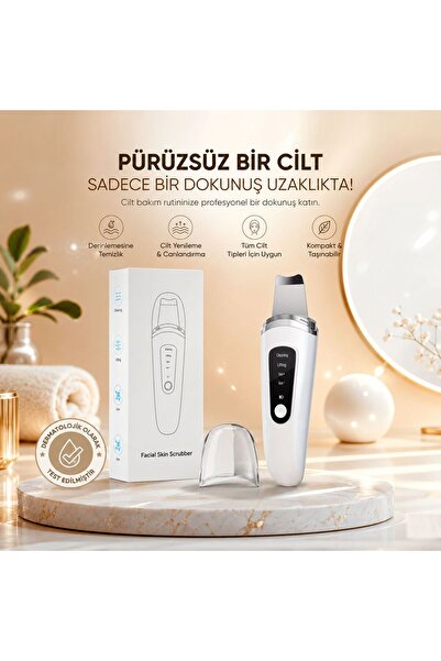 Types Facial skin scrubber yüz temizleme cihazı