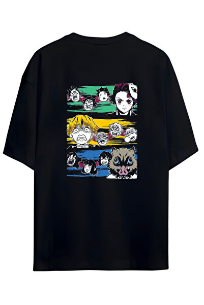 Grafftee Clothing Demon Slayer Anime Custom Design Printed Premium Cotton Uni...