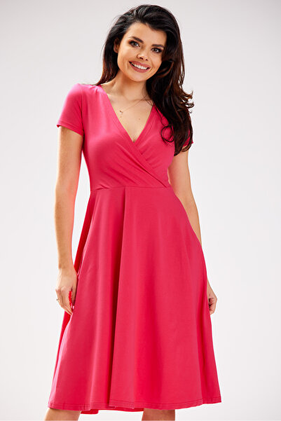 Infinite You Rochie dama InfiniteYou, Bumbac, M292 - Fuchsia -, XL INTL