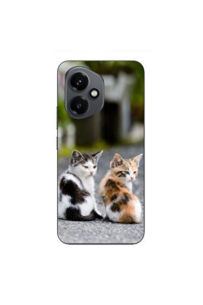 OEM Husa compatibila cu Honor 400 Silicon Gel Tpu Model Kitties