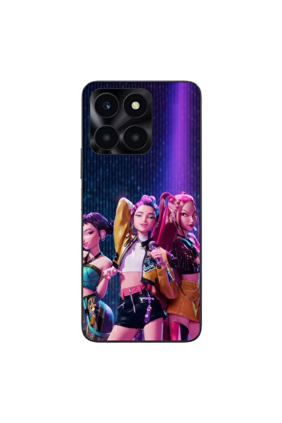 OEM Husa compatibila cu Honor X6a Silicon Gel Tpu Model KPop Demon Hunters Ru...