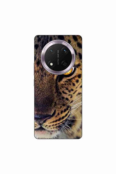 OEM Θήκη συμβατή με Honor Magic7 Lite από σιλικόνη gel TPU με σχέδιο λεοπάρδαλης