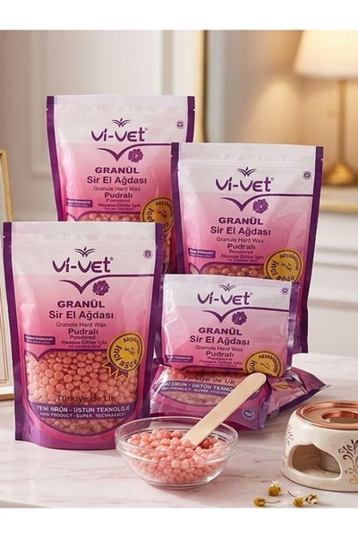 DRK FASHİON VİVET Granül El Ağdası Pudrası 250 Gr x4 Adet