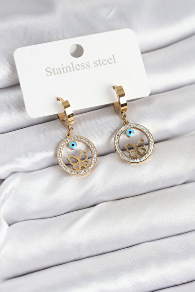 ETC 316L Steel Hoop Women's Earrings 5886 - Miyng8592-6866