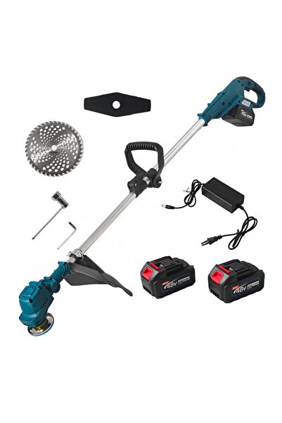 German Meister Trimmer fără fir, German Meister, 2 Baterii + Încărcător, 2 Di...